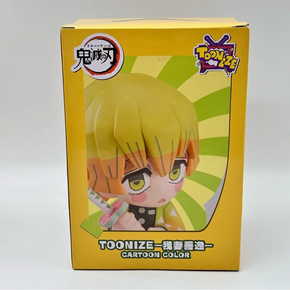 Zenitsu Agatsuma [Cartoon Color]: FuRyu Demon Slayer Toonize Statue Figurine